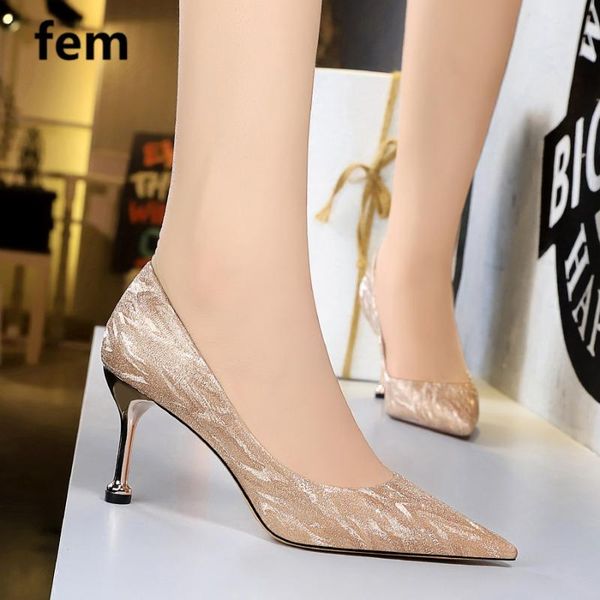 dress shoes femwomwn pumps shining elegant women high heels pointed toe wedding party work ladies office comfortable, Black
dress shoes femwomwn pumps shining elegant women high heels pointed toe wedding party work ladies office comfortable, Black