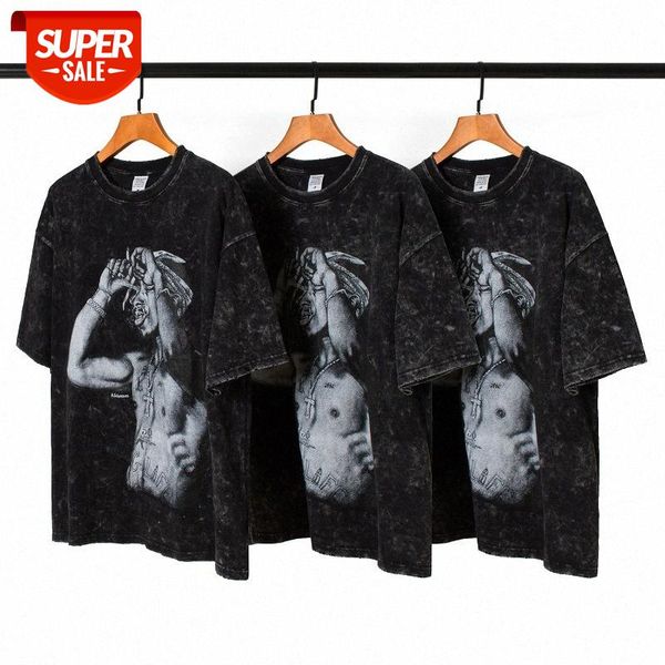 heavy industry washed and worn retro edging short-sleeved oversize loose portrait printing men's women's t-shirt #hg0j, White;black
heavy industry washed and worn retro edging short-sleeved oversize loose portrait printing men's women's t-shirt #hg0j, White;black