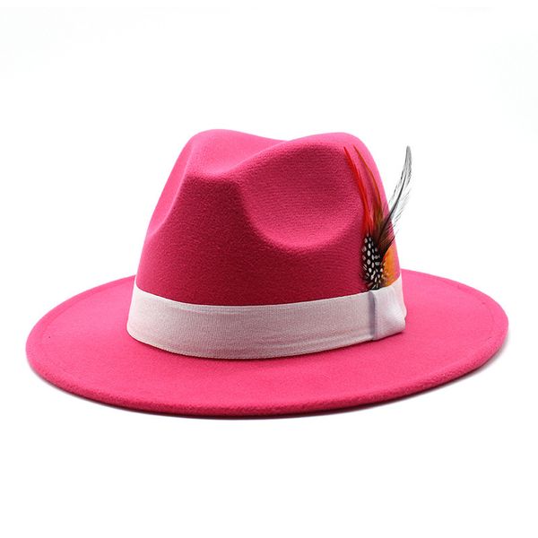 berets women men wool fedora hat with cloche ribbon gentleman elegant lady winter autumn wide brim jazz church godfather sombrero, Blue;gray
berets women men wool fedora hat with cloche ribbon gentleman elegant lady winter autumn wide brim jazz church godfather sombrero, Blue;gray