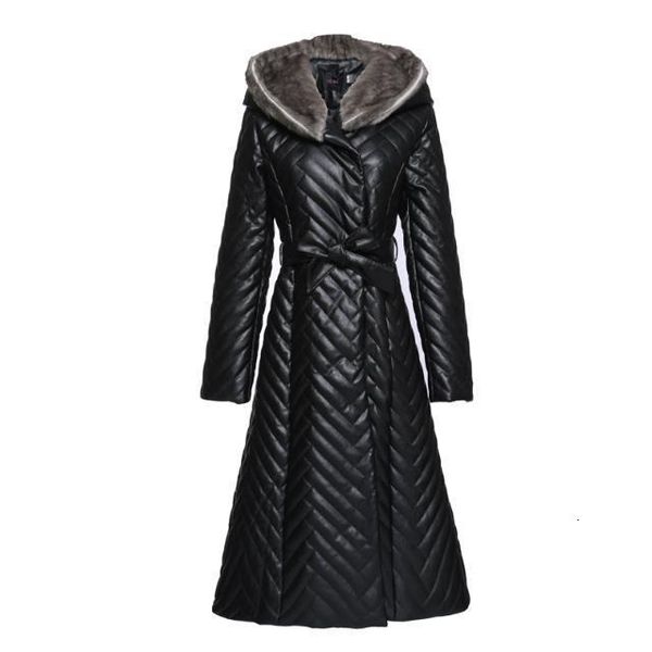 women's leather & faux tuhao coat down cotton suit korean long winter net red plush fur one v5xw, Black
women's leather & faux tuhao coat down cotton suit korean long winter net red plush fur one v5xw, Black