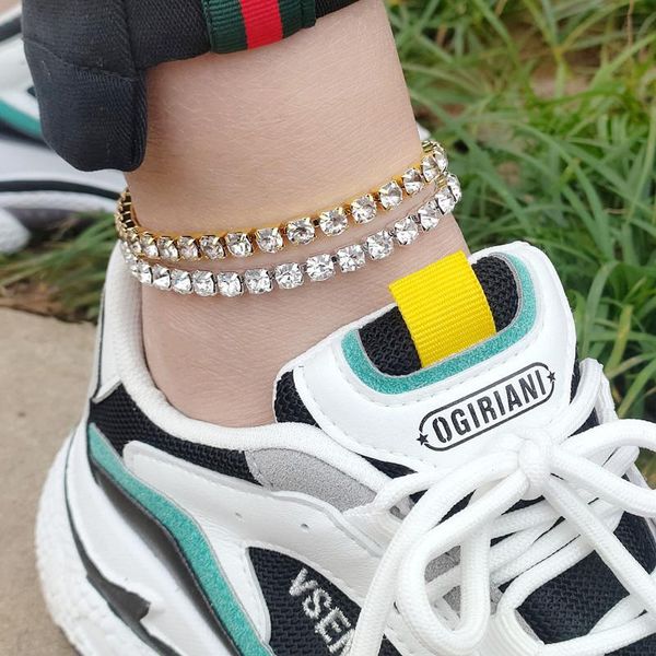 anklets classic simple inlay crystal gem square foot chain geometric anklet women fashion leg bracelet, Red;blue
anklets classic simple inlay crystal gem square foot chain geometric anklet women fashion leg bracelet, Red;blue