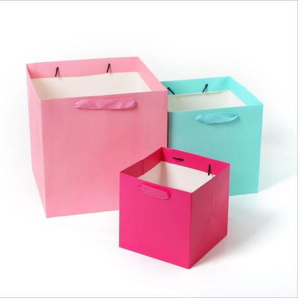 gift wrap 10pcs large sqaure paper bag with rope handle blank cardboard packaging box for potted flowers baking
gift wrap 10pcs large sqaure paper bag with rope handle blank cardboard packaging box for potted flowers baking