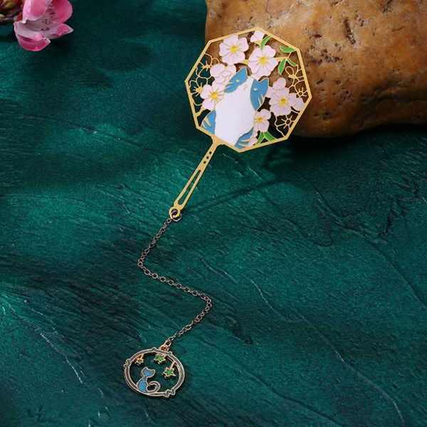 kawaii cat brass tassel pendant bookmark creative exquisite metal pattern book mark page folder marker office school supplies
kawaii cat brass tassel pendant bookmark creative exquisite metal pattern book mark page folder marker office school supplies