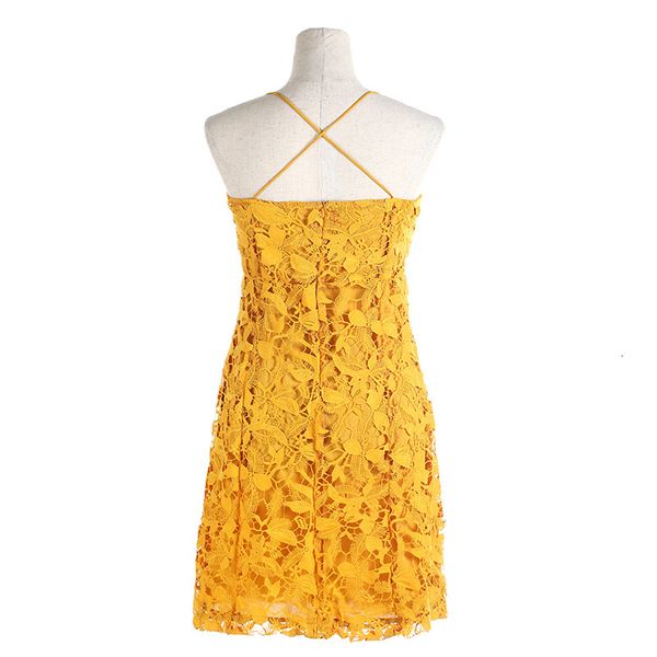 fashion women hollow summer single spaghetti strap lace mini es ruffles bohemian yellow holiday party, Black;gray
fashion women hollow summer single spaghetti strap lace mini es ruffles bohemian yellow holiday party, Black;gray