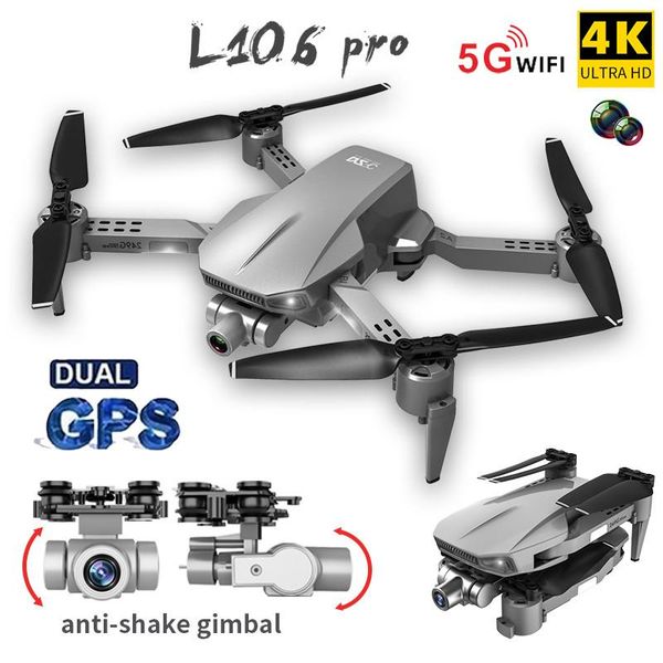 drones l106 gps drone 4k 2-axis gimbal camera 5g wifi fpv 1200m rc helicopter professional quadcopter mini dron for boy toys
drones l106 gps drone 4k 2-axis gimbal camera 5g wifi fpv 1200m rc helicopter professional quadcopter mini dron for boy toys