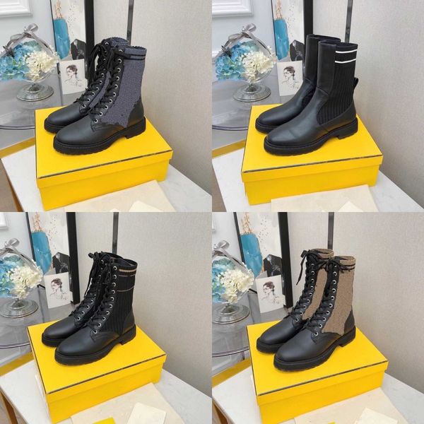 2021 designer women rockoko boots designer combat ankle martin boot brand leather biker knit stretch fabric shoes winter platform mid-top, Black
2021 designer women rockoko boots designer combat ankle martin boot brand leather biker knit stretch fabric shoes winter platform mid-top, Black