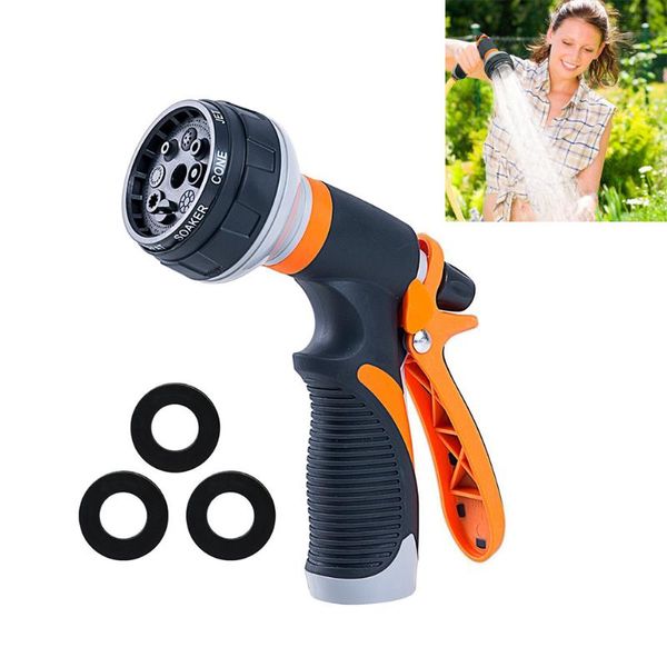garden spray nozzle high pressure water tools with 8 adjustable watering patterns for plants cleaning car wash equipments
garden spray nozzle high pressure water tools with 8 adjustable watering patterns for plants cleaning car wash equipments