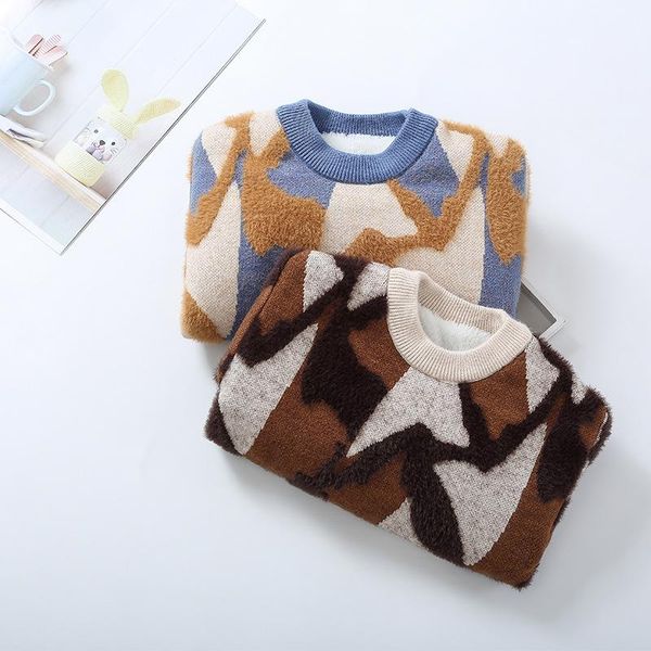 winter baby plus velvet sweaters boy's clothes toddler warm sweater coats children thicken wool kintting fit 1-12y cardigan, Blue
winter baby plus velvet sweaters boy's clothes toddler warm sweater coats children thicken wool kintting fit 1-12y cardigan, Blue