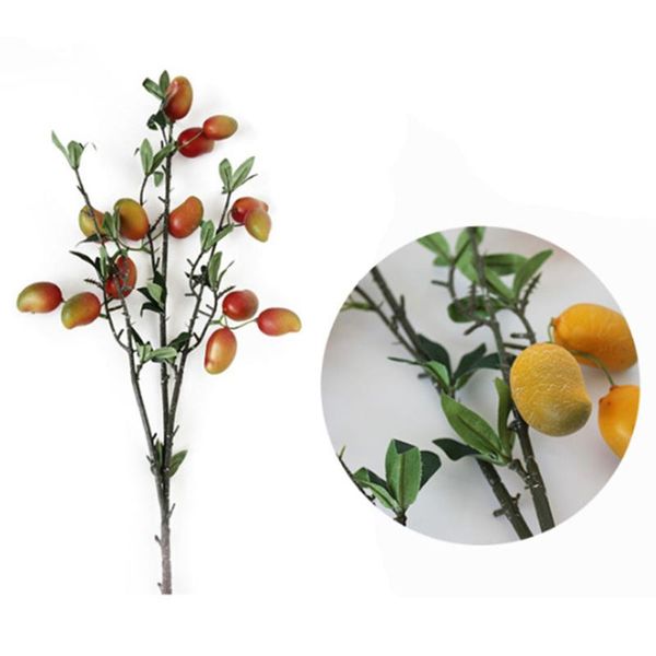 decorative flowers & wreaths simulation mango branch artificial flower decoration shooting props home wedding party m5
decorative flowers & wreaths simulation mango branch artificial flower decoration shooting props home wedding party m5