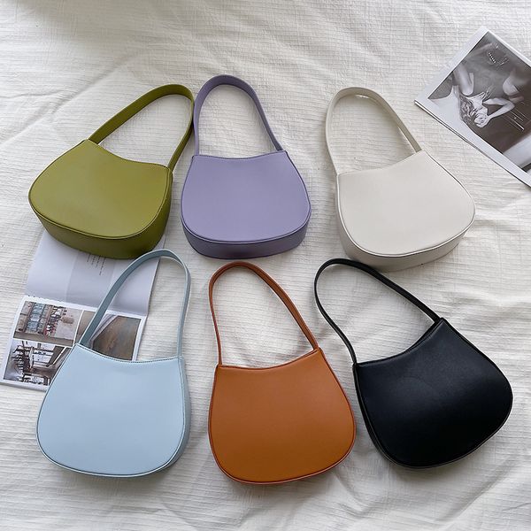 korean new fashion trend single shoulder simple hand candy color series pu underarm bag
korean new fashion trend single shoulder simple hand candy color series pu underarm bag