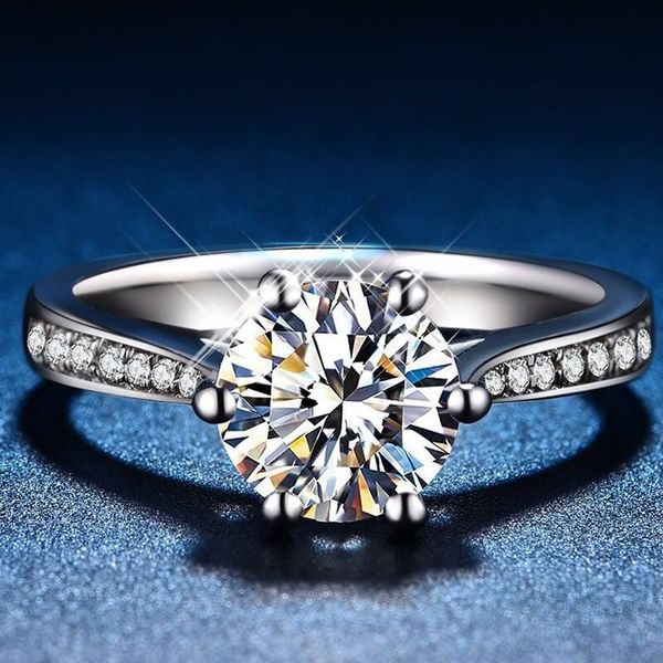 meizhili 925 diamond high carbon diamond, one carat six claw ring, korean jewelry, ring jewelry, Black
meizhili 925 diamond high carbon diamond, one carat six claw ring, korean jewelry, ring jewelry, Black
