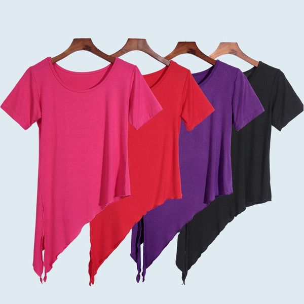 modern dance practice clothes spring and summer yoga training fork irregular outfit
modern dance practice clothes spring and summer yoga training fork irregular outfit