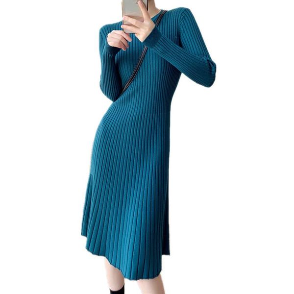 casual dresses autumn winter warm women's 2021 high waist o-neck full sleeve chic a-line mid-long basic knitting sweater female t216, Black;gray
casual dresses autumn winter warm women's 2021 high waist o-neck full sleeve chic a-line mid-long basic knitting sweater female t216, Black;gray