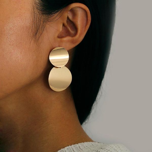 dangle & chandelier vintage hyperbole gold sliver round earrings geometric double layers simple punk big sequin drop for women jewelry, Silver
dangle & chandelier vintage hyperbole gold sliver round earrings geometric double layers simple punk big sequin drop for women jewelry, Silver