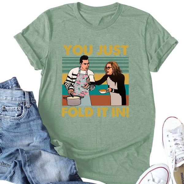 women's t-shirt vernice crew neck short sleeve youjust letter print 3f24, White