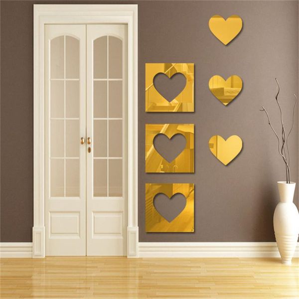 wall stickers durable love heart sticker mirror mural 3d decal simple diy decorative removable paster home decor decoration
wall stickers durable love heart sticker mirror mural 3d decal simple diy decorative removable paster home decor decoration