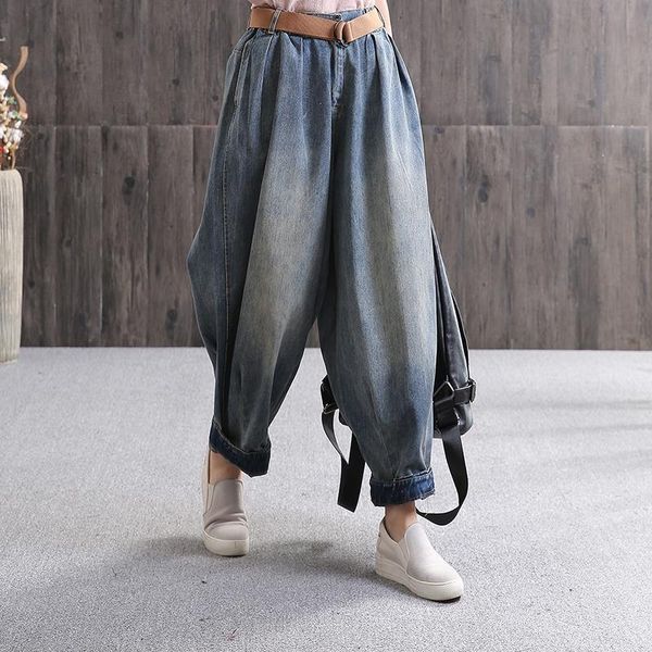 women's pants & capris women baggy denim with belt hip hop streetwear joggers blue pockets vintage trouser spring wide leg for x9195, Black;white
women's pants & capris women baggy denim with belt hip hop streetwear joggers blue pockets vintage trouser spring wide leg for x9195, Black;white