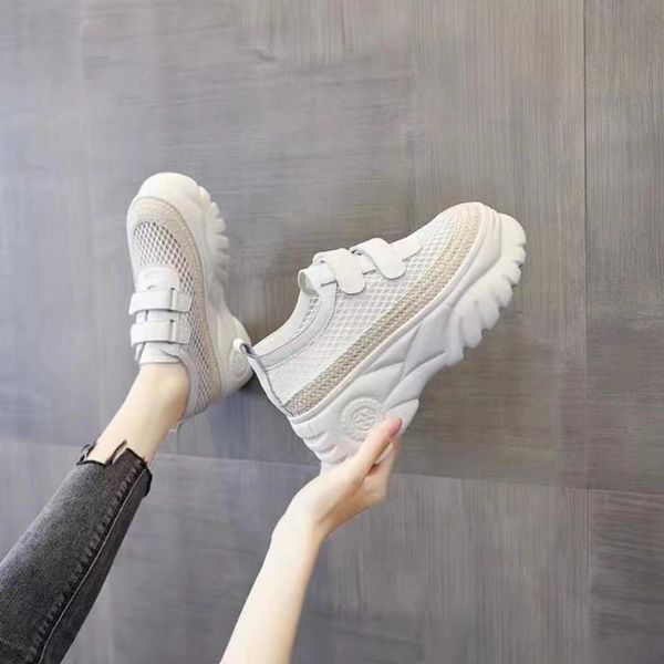 thick-soled mesh women's shoes in spring and summer the breathable sneakers short stature heightening heel height 8cm dress, Black
thick-soled mesh women's shoes in spring and summer the breathable sneakers short stature heightening heel height 8cm dress, Black