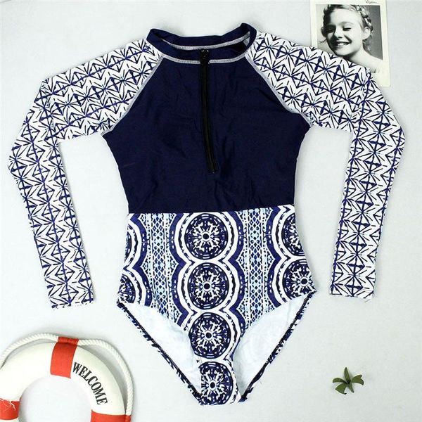 one-piece suits vintage one piece swimsuit print long sleeve women o neck push up swimwear bathing suit rash guard surfing swimming #40
one-piece suits vintage one piece swimsuit print long sleeve women o neck push up swimwear bathing suit rash guard surfing swimming #40