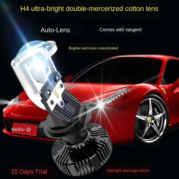 car headlights h4 led bulb dual light lens far and near integrated motorbike super bright h7 with tangent fisheye modification
car headlights h4 led bulb dual light lens far and near integrated motorbike super bright h7 with tangent fisheye modification