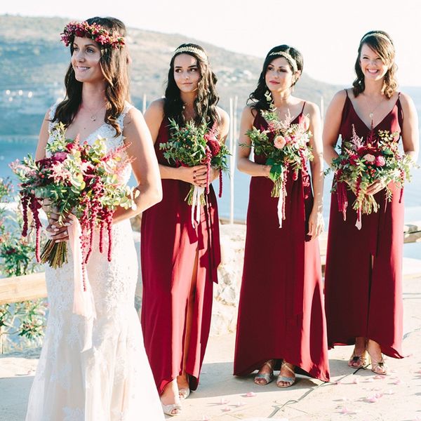 a-line bridesmaid dresses long 2020 satin floor length spaghetti straps wedding party dress maid of honor dress custom, White;pink
a-line bridesmaid dresses long 2020 satin floor length spaghetti straps wedding party dress maid of honor dress custom, White;pink