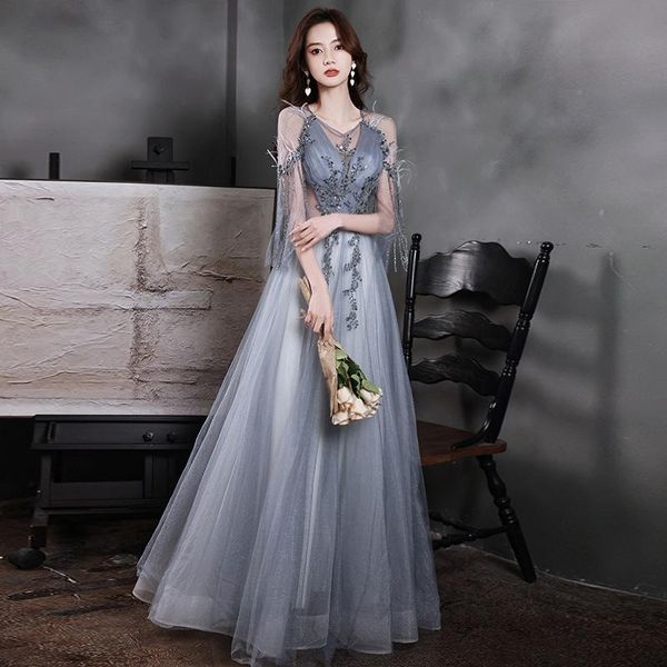 ethnic clothing o-neck tassel tulle prom dress rhinestone beading bodice celebrity exquisite feather soiree formal gown vestidos de fasta, Red
ethnic clothing o-neck tassel tulle prom dress rhinestone beading bodice celebrity exquisite feather soiree formal gown vestidos de fasta, Red