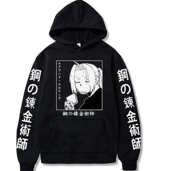 men's hoodies & sweatshirts harajuku japan anime fullmetal alchemist men clothes kawaii black and white manga edward elric cartoon wome
men's hoodies & sweatshirts harajuku japan anime fullmetal alchemist men clothes kawaii black and white manga edward elric cartoon wome