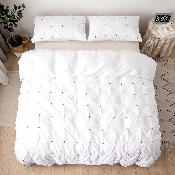 bedding sets duvet cover set with pillowcases home textile bed comforter luxury bedclothes king twin size white black
bedding sets duvet cover set with pillowcases home textile bed comforter luxury bedclothes king twin size white black