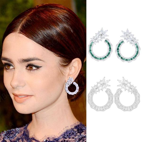 stud blachette unique round circle flower shape cz earrings for women wedding banquet performance daily anniversary jewelry, Golden;silver
stud blachette unique round circle flower shape cz earrings for women wedding banquet performance daily anniversary jewelry, Golden;silver
