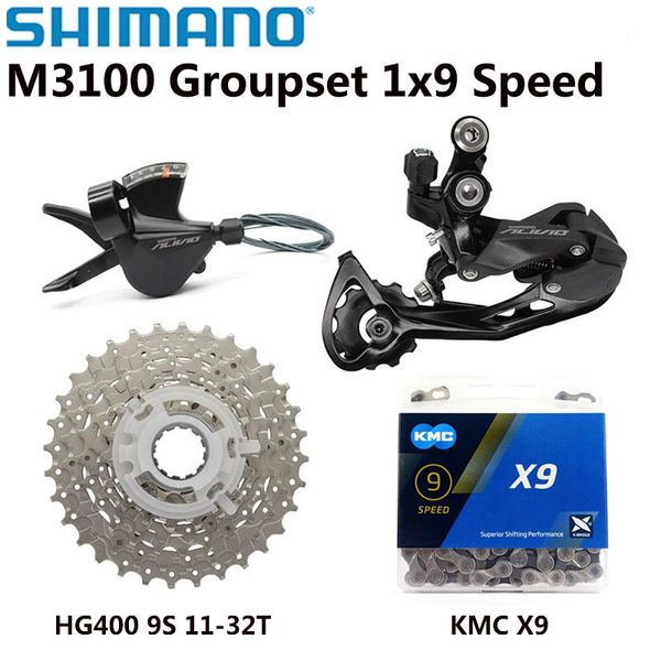 bike derailleurs alivi m3100 9s groupset 1x 9 speed mtb mountain sunshine cassette rear derailleur shift lever kmc x9
bike derailleurs alivi m3100 9s groupset 1x 9 speed mtb mountain sunshine cassette rear derailleur shift lever kmc x9