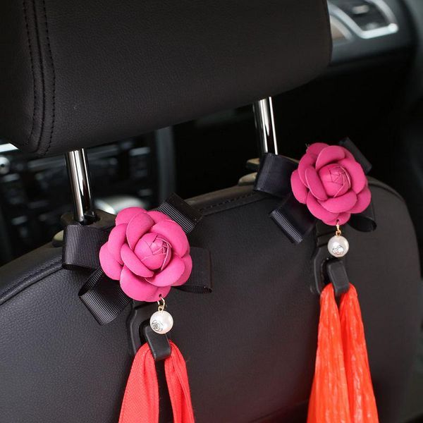 car organizer 2pcs/lot camellia flowers seat back hooks hangers storage clips styling accessories
car organizer 2pcs/lot camellia flowers seat back hooks hangers storage clips styling accessories