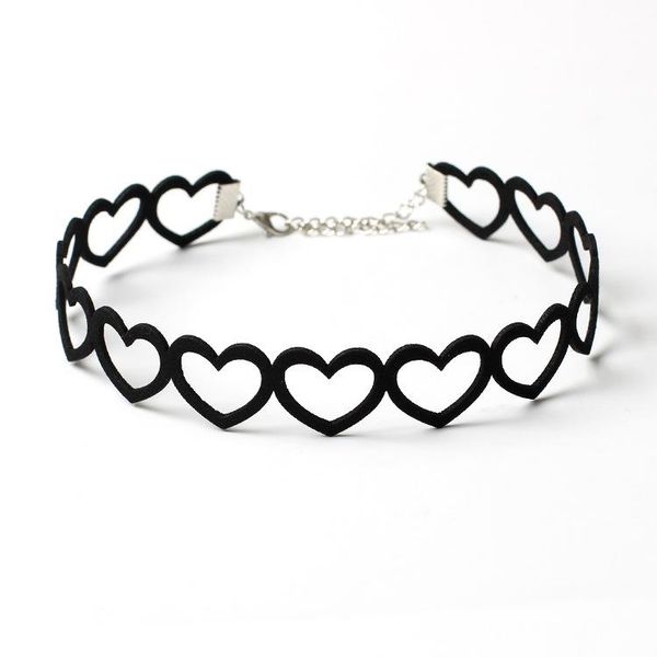 chokers cute hollow heart black velvet choker necklaces goth short tattoo chocker neclace for women neck jewelry collier femme, Golden;silver
chokers cute hollow heart black velvet choker necklaces goth short tattoo chocker neclace for women neck jewelry collier femme, Golden;silver