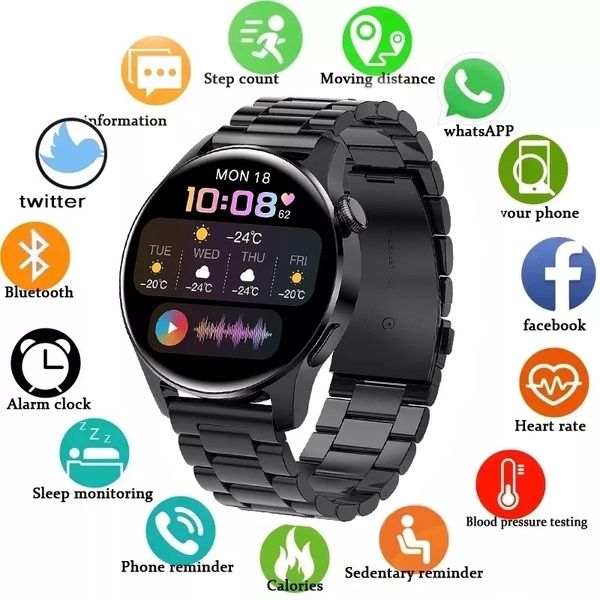 man smart watch bluetooth call smartwatch men sport fitness bracelet alarm reminder watches for android apple xiaomi huawei+box
man smart watch bluetooth call smartwatch men sport fitness bracelet alarm reminder watches for android apple xiaomi huawei+box