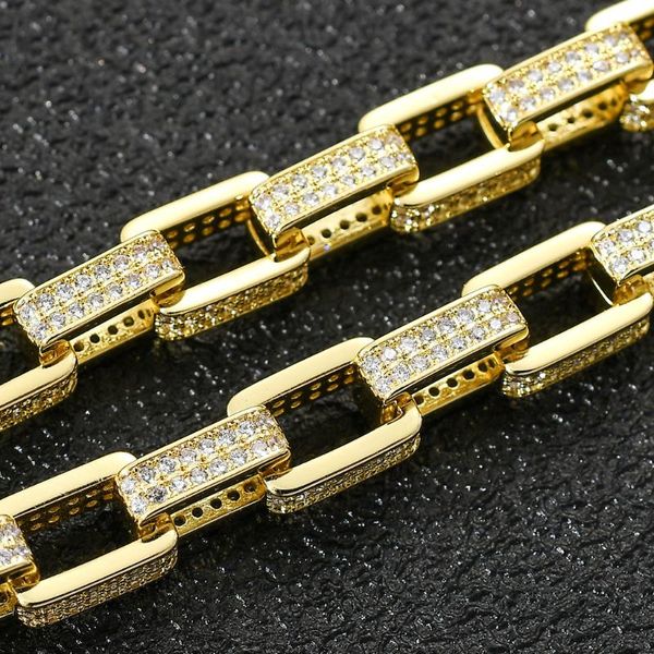 chains 8mm box chain fashion hip hop men's necklace micro-inlaid zircon ring buckle party, Silver
chains 8mm box chain fashion hip hop men's necklace micro-inlaid zircon ring buckle party, Silver