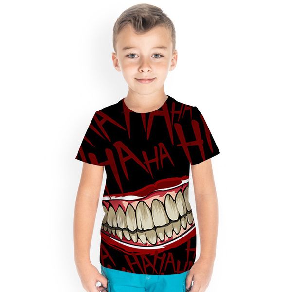 devil boy 3d printing graphics novelty children's t-shirt round neck short sleeve t-shirt high quality, Blue
devil boy 3d printing graphics novelty children's t-shirt round neck short sleeve t-shirt high quality, Blue
