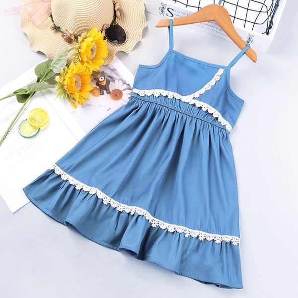 girl's dresses girl casual dress summer kid for girls suspender solid color princess tassel children clothes vestidos 3-8y, Red;yellow
girl's dresses girl casual dress summer kid for girls suspender solid color princess tassel children clothes vestidos 3-8y, Red;yellow