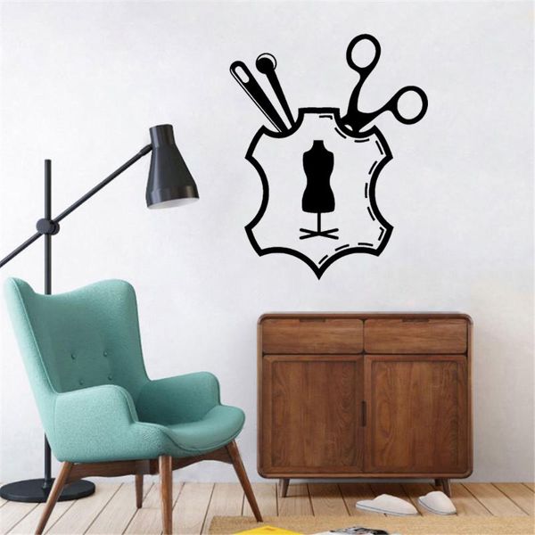 wall stickers sewing tailor atelier decals designer for clothing store window door sticker decor waterproof mural jc149
wall stickers sewing tailor atelier decals designer for clothing store window door sticker decor waterproof mural jc149