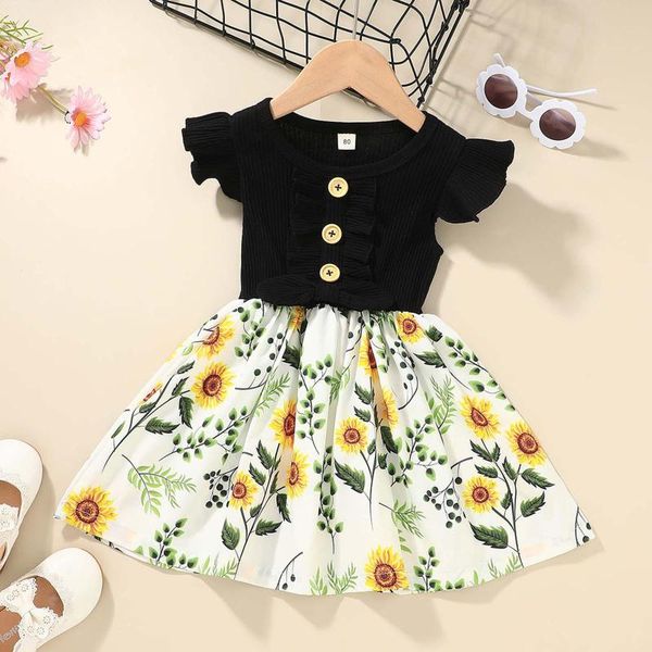 girl's dresses toddler kid baby girl summer dress ruffles sleeves cotton linen party children girls casual button pocket sundress cloth, Red;yellow
girl's dresses toddler kid baby girl summer dress ruffles sleeves cotton linen party children girls casual button pocket sundress cloth, Red;yellow