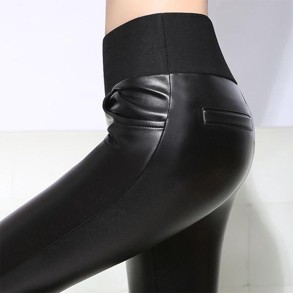 women's pants & capris fashionwomen's leather autumn and winter high waist plus large size velvet thick pu leatherpants leggings-6, Black;white
women's pants & capris fashionwomen's leather autumn and winter high waist plus large size velvet thick pu leatherpants leggings-6, Black;white