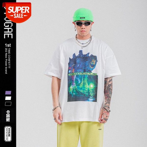 vivgae men's design godzilla movie monster print men and women couple short sleeve t-shirt #0s6f, White;black
vivgae men's design godzilla movie monster print men and women couple short sleeve t-shirt #0s6f, White;black