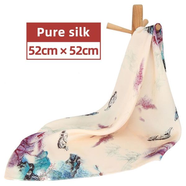 scarves 100% silk scarf for women print small square pure handkerchief hair natural neck bandana female headband bulk, Blue;gray
scarves 100% silk scarf for women print small square pure handkerchief hair natural neck bandana female headband bulk, Blue;gray