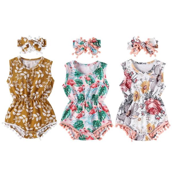 rompers summer 0-24m toddler baby girl 2pcs set leaf/flamingo/floral print sleeveless ball tassel bodysuit+headband infant, Blue
rompers summer 0-24m toddler baby girl 2pcs set leaf/flamingo/floral print sleeveless ball tassel bodysuit+headband infant, Blue