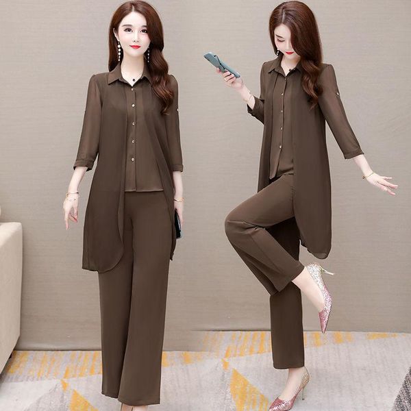 women's two piece pants summer set women 2021 chiffon shirt blouse shorts long sets vintage high waist loose office lady -4xl, White
women's two piece pants summer set women 2021 chiffon shirt blouse shorts long sets vintage high waist loose office lady -4xl, White