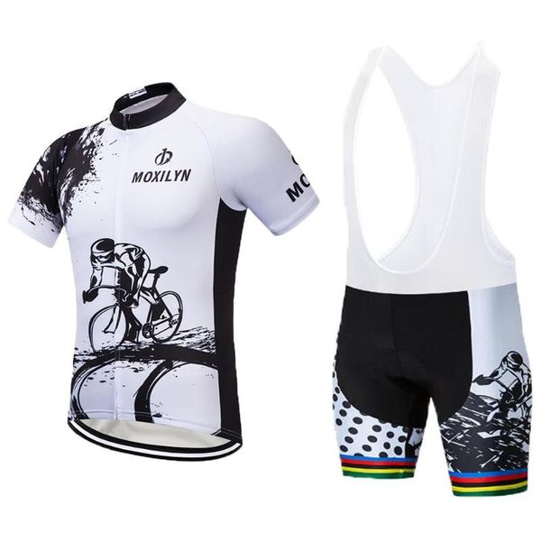 racing sets 2021 short sleeve cycling maillot ropa ciclismo bicycle jersey summer bike clothing outdoor men, Black;blue
racing sets 2021 short sleeve cycling maillot ropa ciclismo bicycle jersey summer bike clothing outdoor men, Black;blue