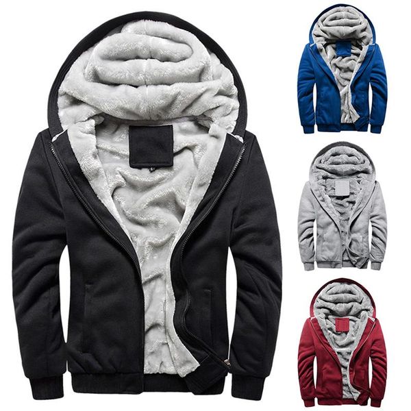 men's jackets 2021 casual sports plus velvet padded jacket solid color warm coat for men autumn winter male clothes, Black;brown
men's jackets 2021 casual sports plus velvet padded jacket solid color warm coat for men autumn winter male clothes, Black;brown
