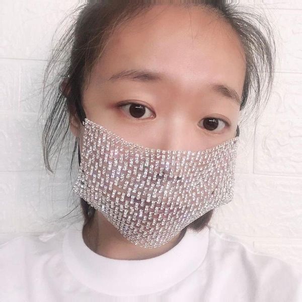 fashion shiny crystal face accessories cover jewelry for women's wedding nightclub decoration mask
fashion shiny crystal face accessories cover jewelry for women's wedding nightclub decoration mask
