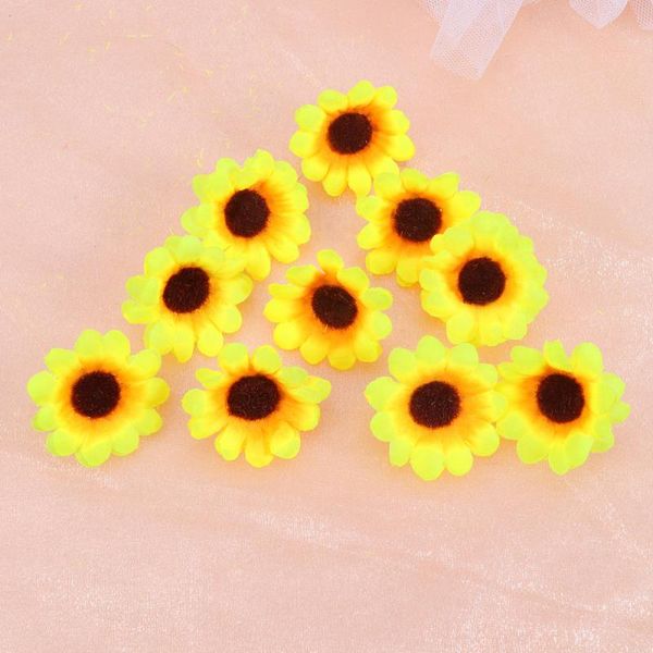 simulation sunflower heads silk cloth yellow flower head decoration for home party wedding diy decorative flowers & wreaths
simulation sunflower heads silk cloth yellow flower head decoration for home party wedding diy decorative flowers & wreaths