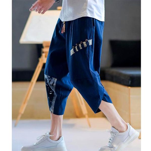 men's pants 2021 cotton linen harem for men chinese style plus size summer baggy outdoor leisure mens streetwear printed loose, Black
men's pants 2021 cotton linen harem for men chinese style plus size summer baggy outdoor leisure mens streetwear printed loose, Black
