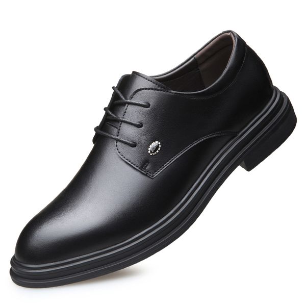 dress shoes new spring men cow leather 38-44 anti-slip soft rubber outsole man casual bussiness ae5k, Black
dress shoes new spring men cow leather 38-44 anti-slip soft rubber outsole man casual bussiness ae5k, Black