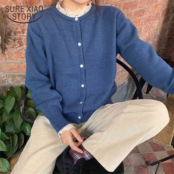 o-neck long sleeve women sweater cardigans autumn winter casual jumpers korean single-breasted female knit 11324 210421, White;black
o-neck long sleeve women sweater cardigans autumn winter casual jumpers korean single-breasted female knit 11324 210421, White;black